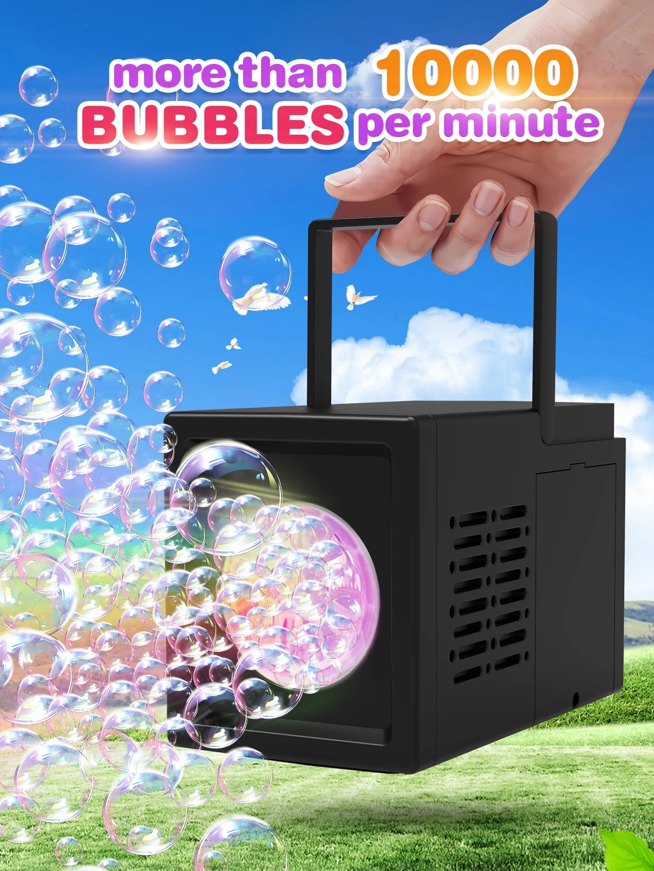 Fully Automatic Bubble Blowing Machine
