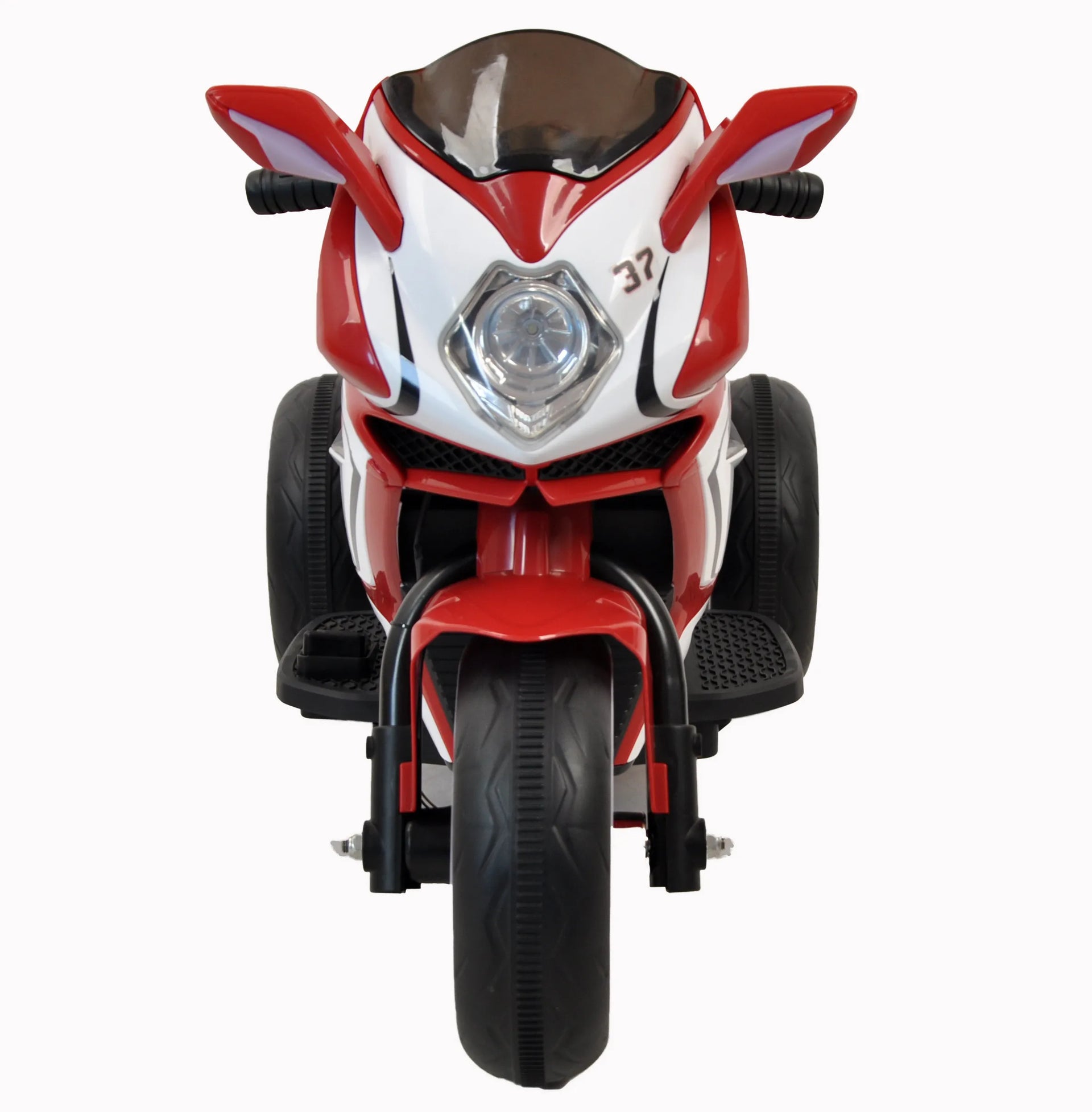 Plastic Red 6V Kids Electric motorcycle