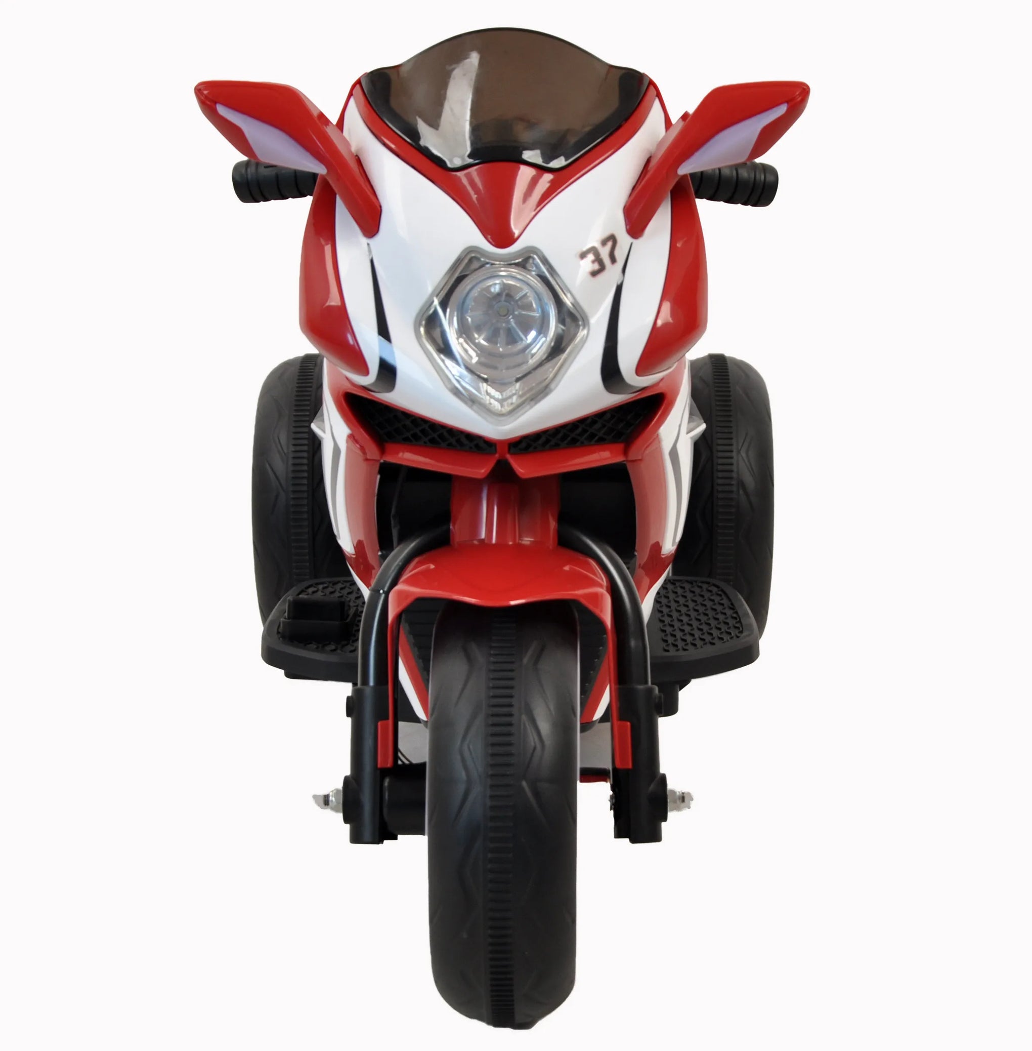Plastic Red 6V Kids Electric motorcycle