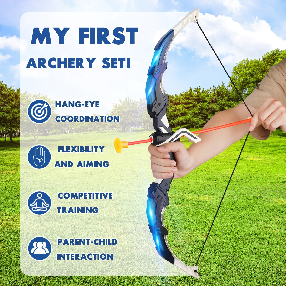 LED Archery Toy Set