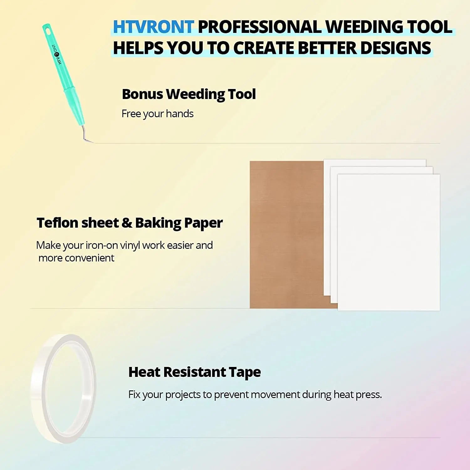 HTVRONT Heat Press Supplies Accessories
