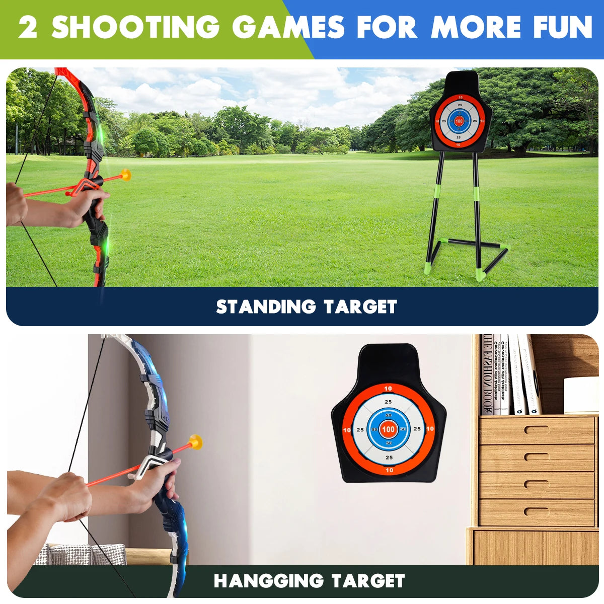 LED Archery Toy Set