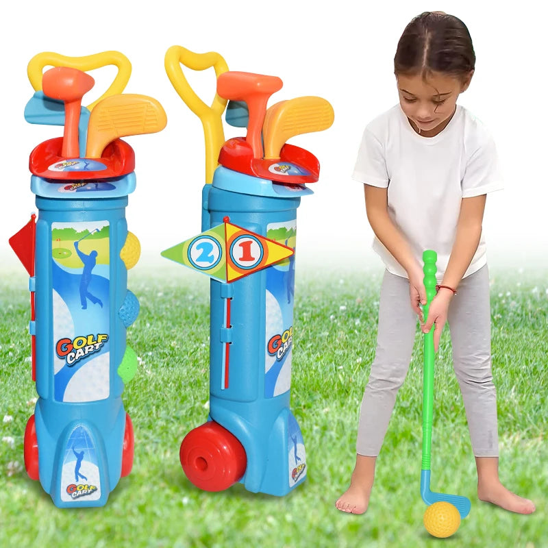 Retractable Toy Golf Clubs Interactive Toys