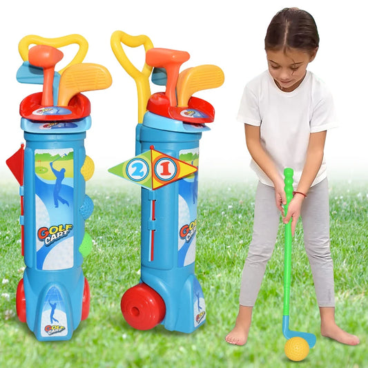 Retractable Toy Golf Clubs Interactive Toys