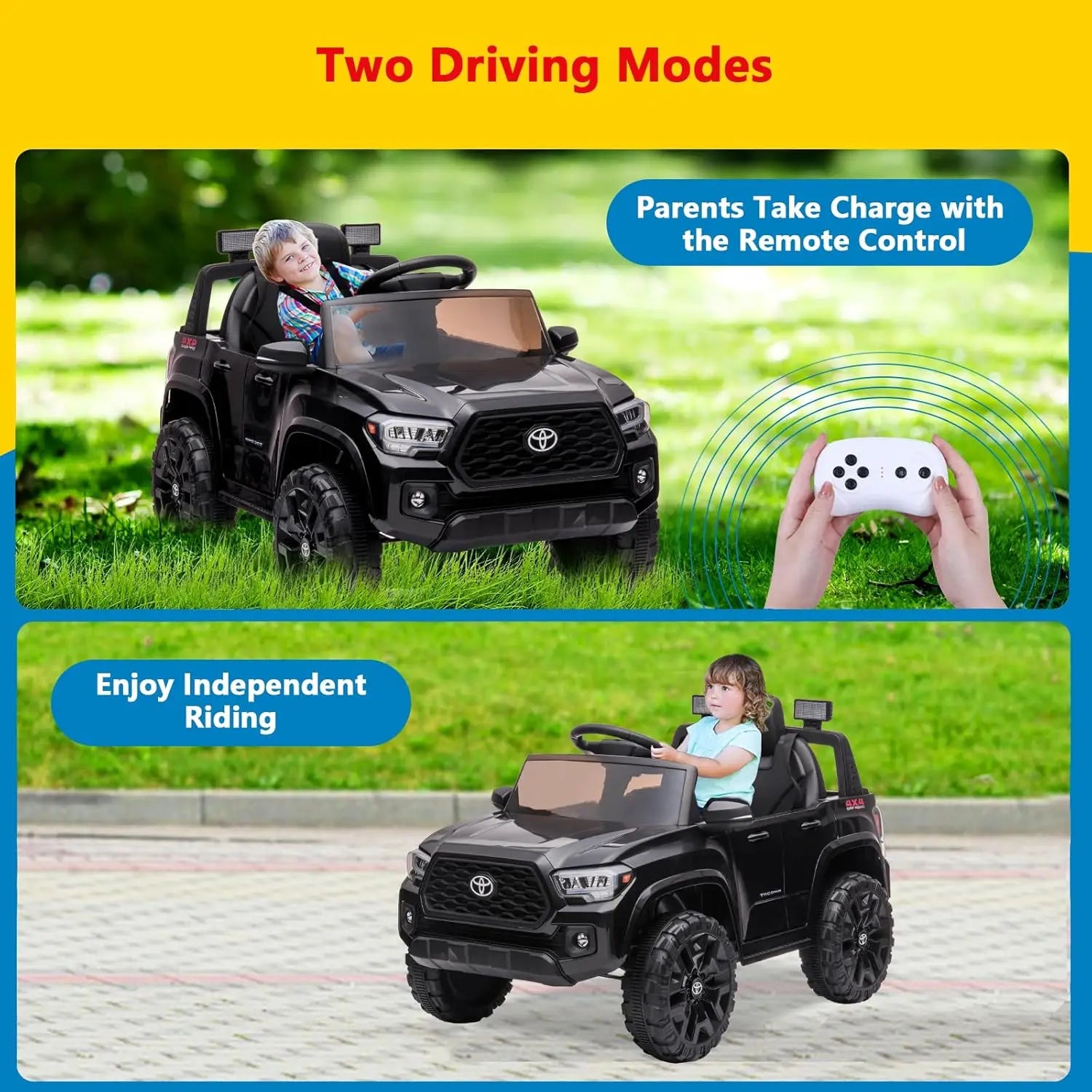 Truck Electric Vehicle Toy with Remote Control
