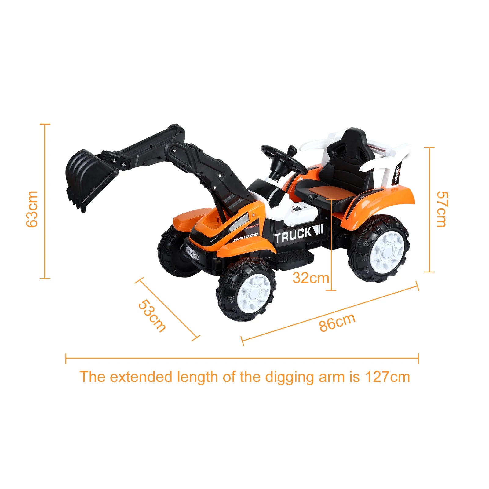 electric excavator Toy Car