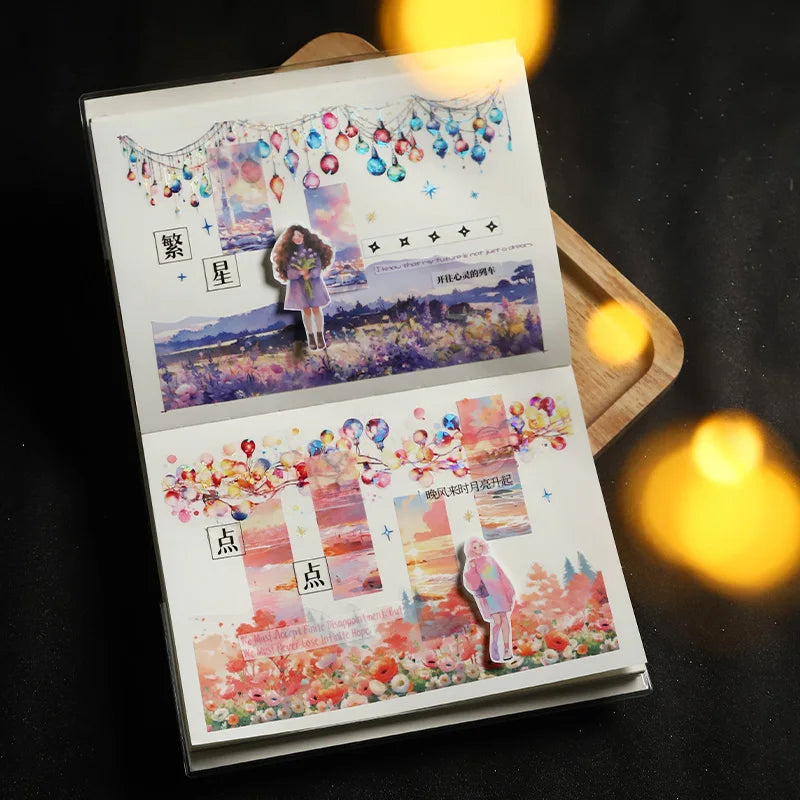 Adhesive Tape Stickers Creativity Scrapbooking 40mm*2m