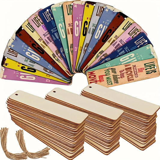 Wooden Blank Bookmark DIY Craft Bookmark