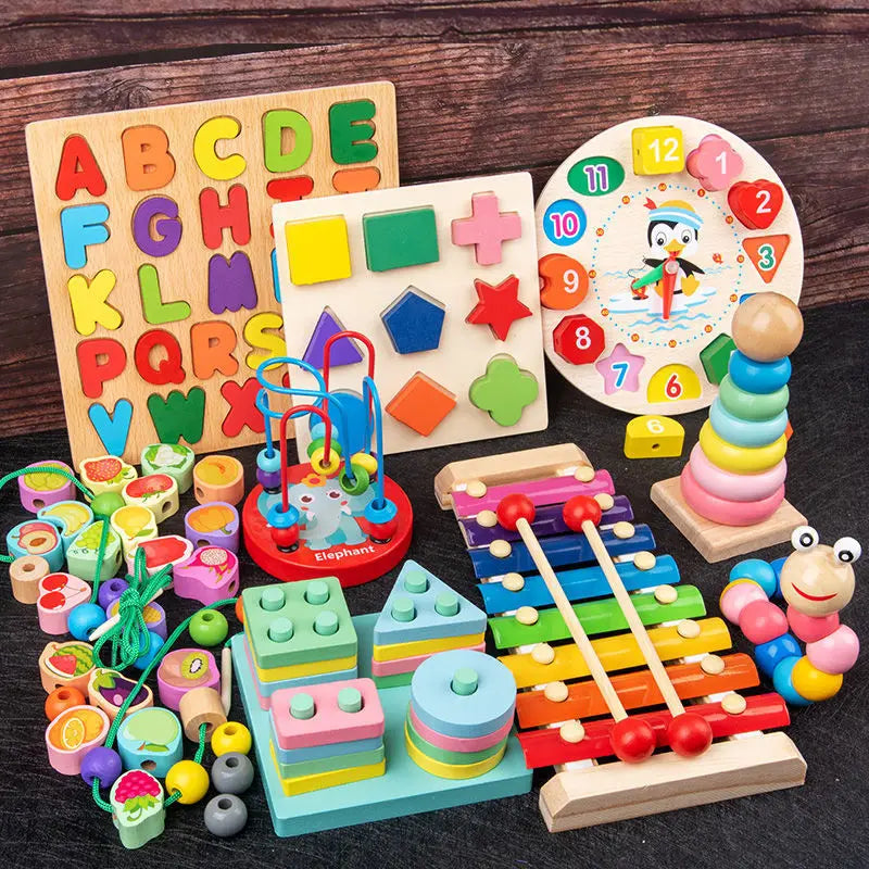 Wood Puzzle for Kid Educational Learning Toy