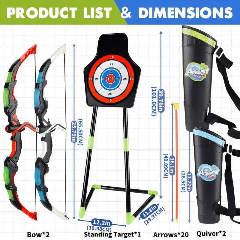 LED Archery Toy Set