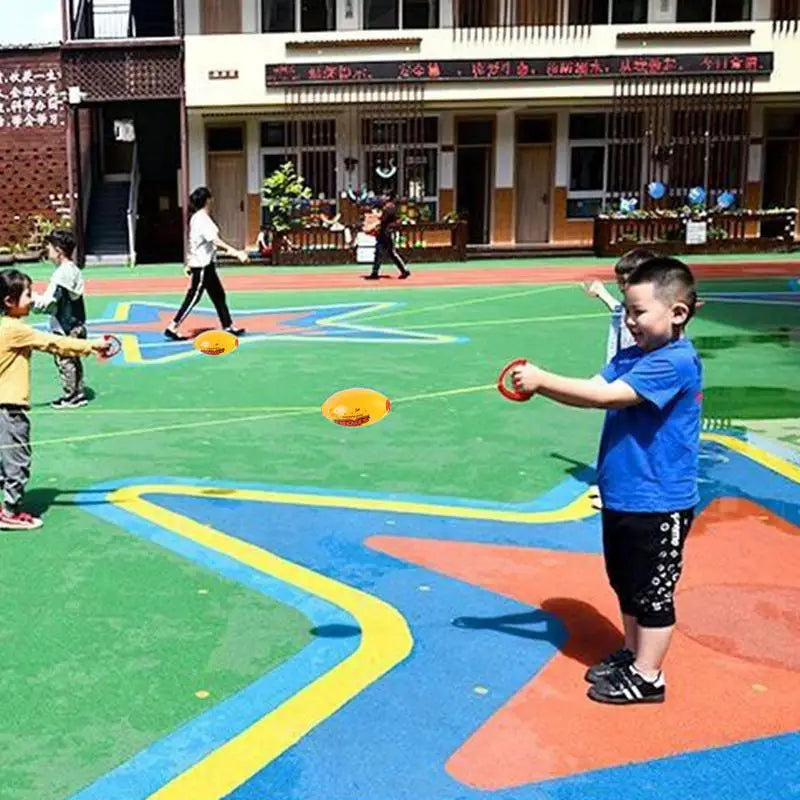 Hand pulled ball outdoor games children's toys