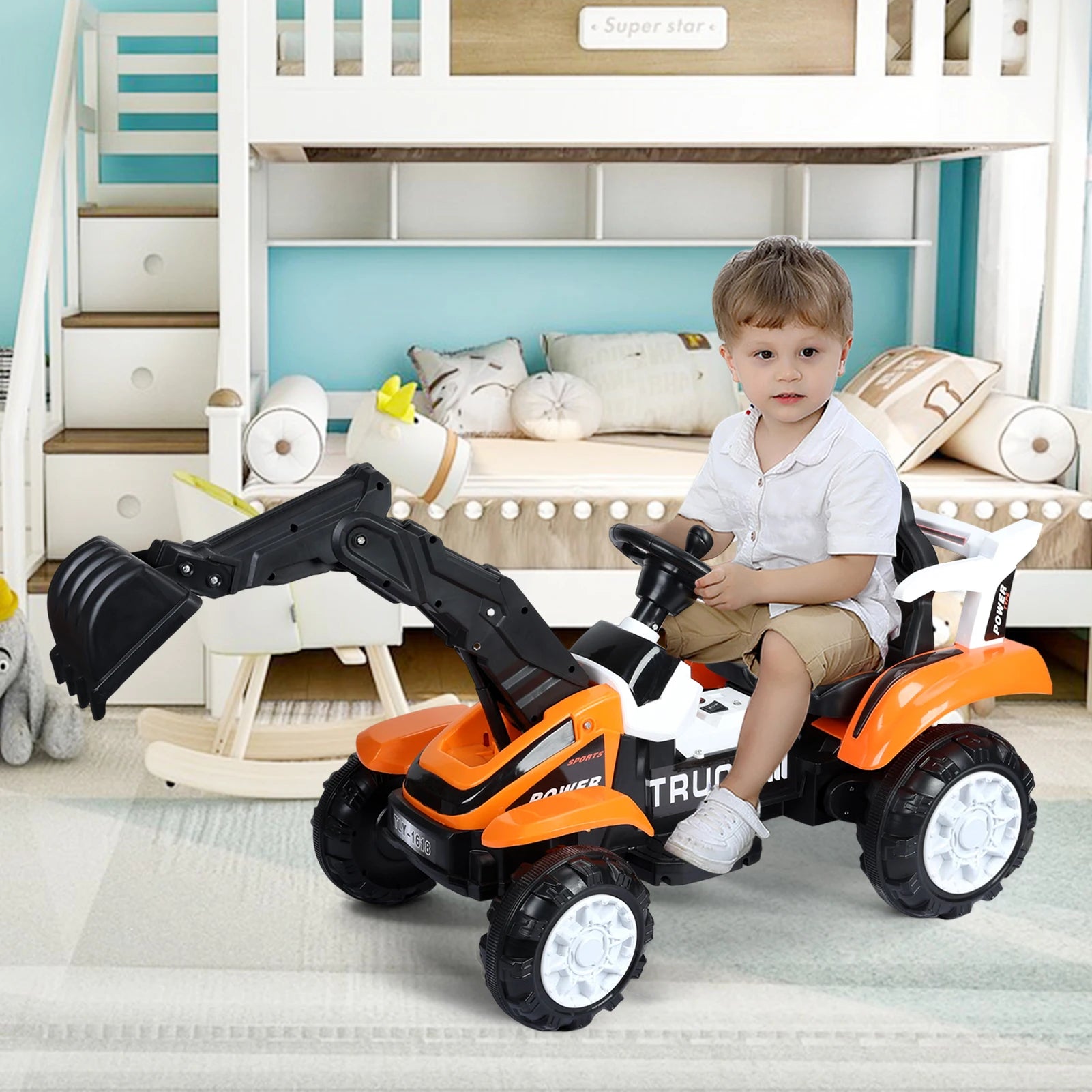 electric excavator Toy Car