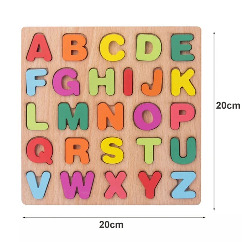 Wood Puzzle for Kid Educational Learning Toy