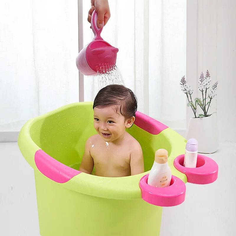 Cartoon Baby Bath Caps Toddle Shampoo Cup