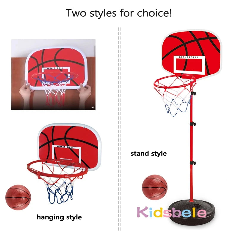 Adjustable Basketball Hoop 63-150CM Stand Rack