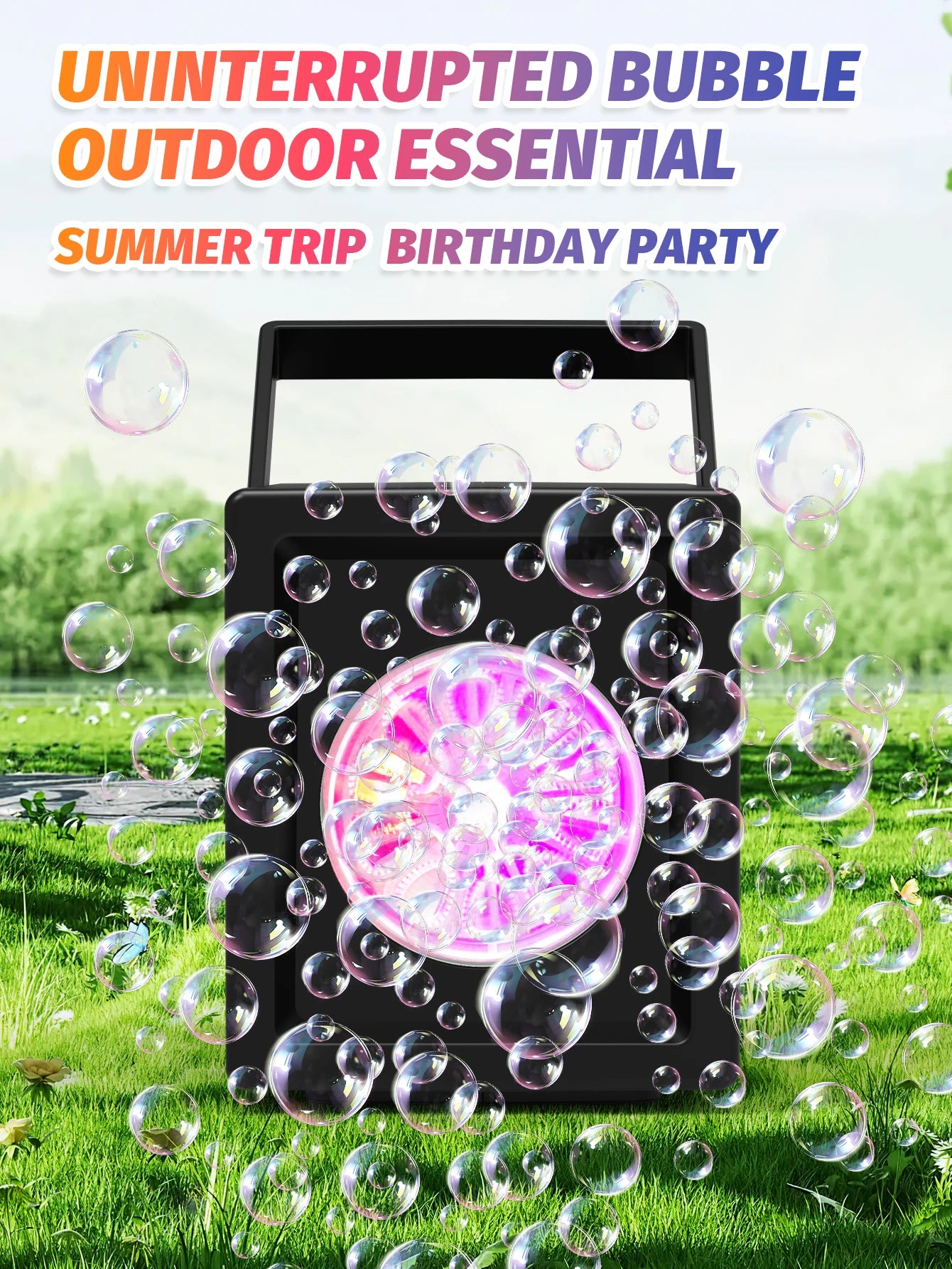Fully Automatic Bubble Blowing Machine