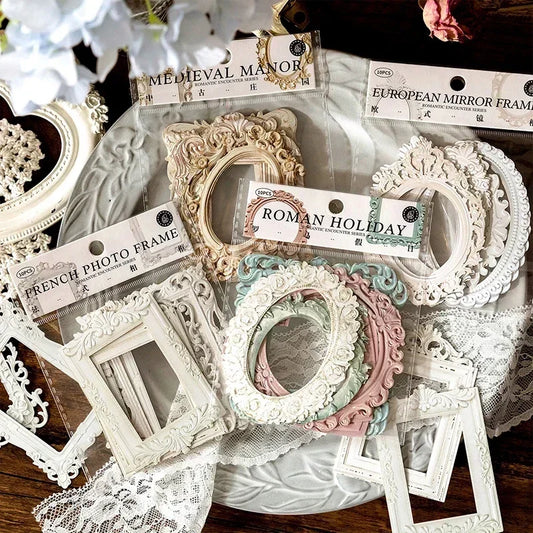 Hollow Embossed Photo Frame Journal Planner