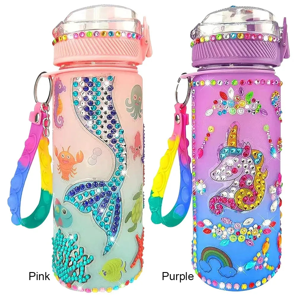 Kids Unicorn Water Bottle DIY
