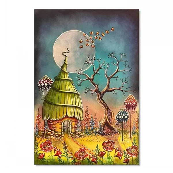 Multiple Houses and Roads Clear Silicone Stamps