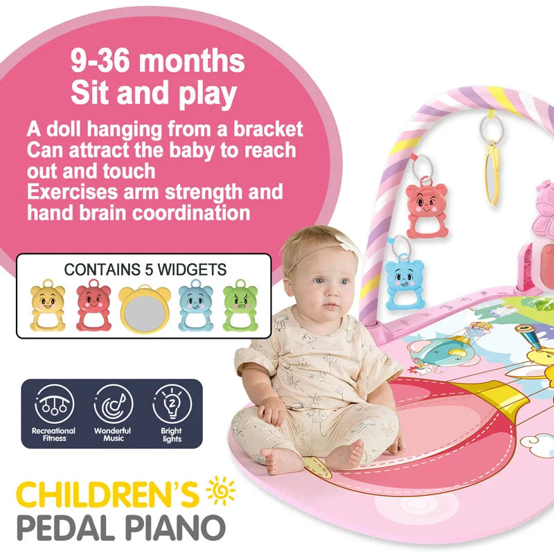 Baby Fitness Stand Music Play