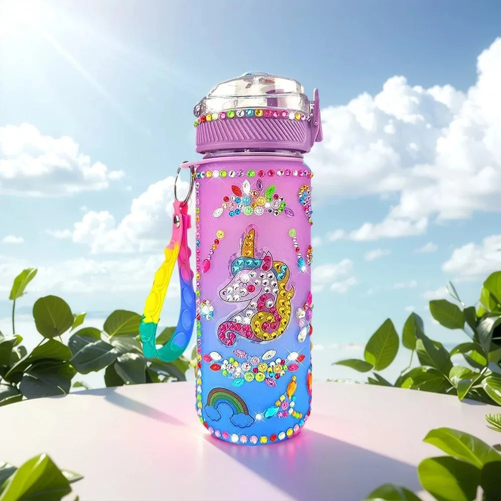 Kids Unicorn Water Bottle DIY