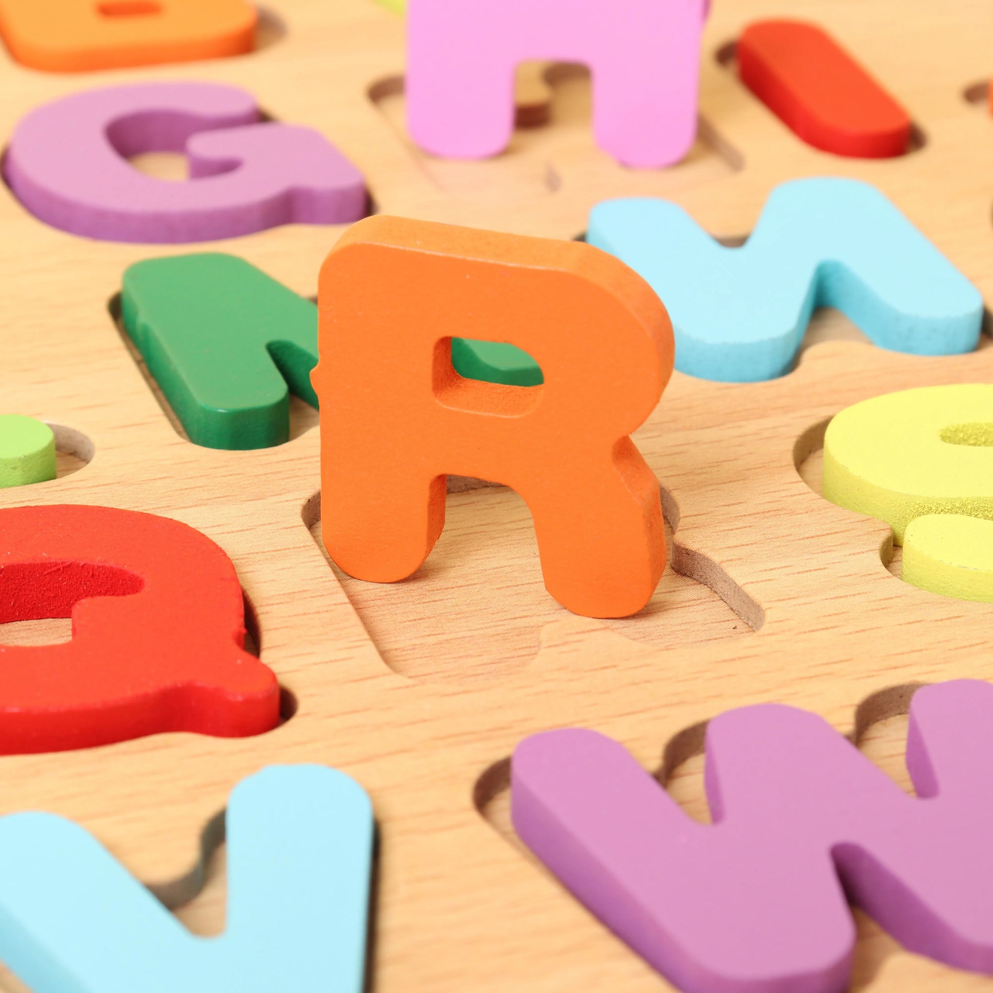 Alphabet Number Wooden Puzzles