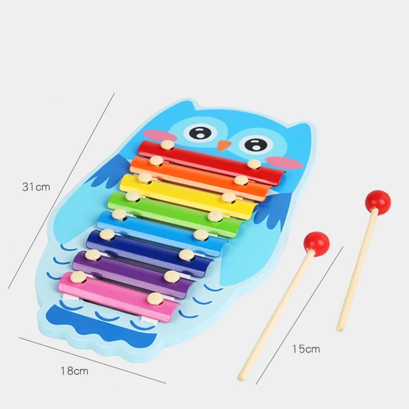 Montessori Wooden Xylophone Musical Instrument