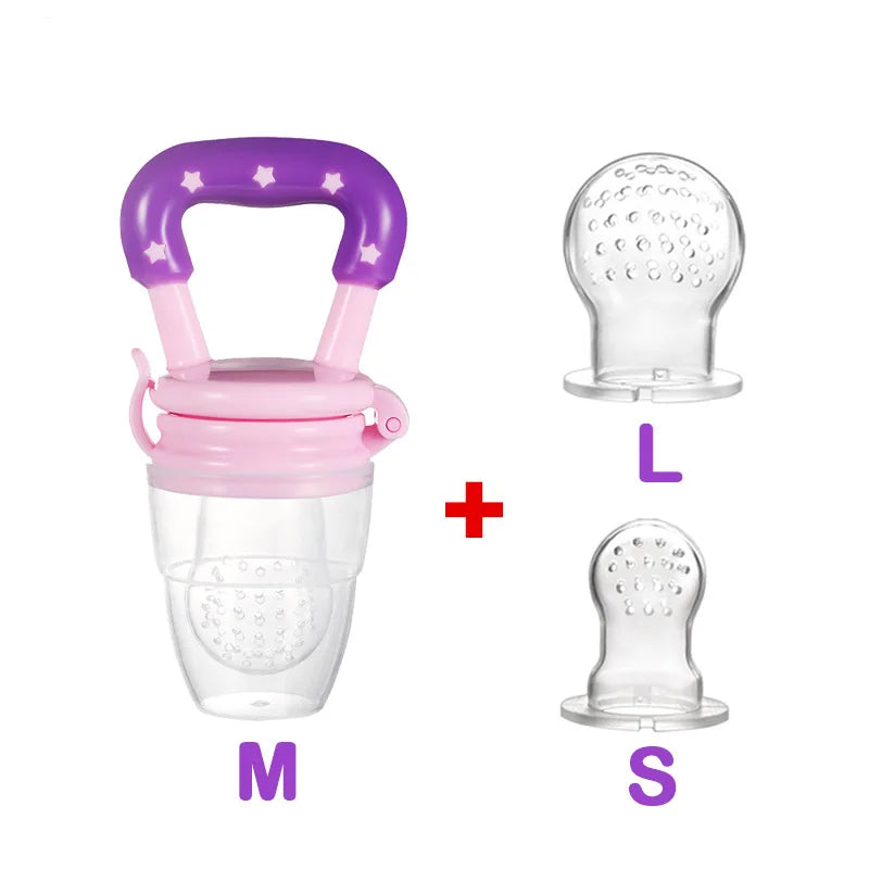 Baby Nipple Fresh Food Fruit Milk Feeding Bottles