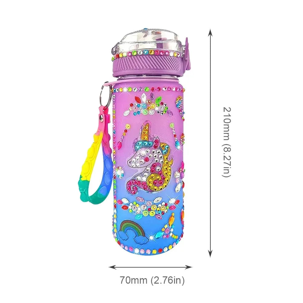 Kids Unicorn Water Bottle DIY