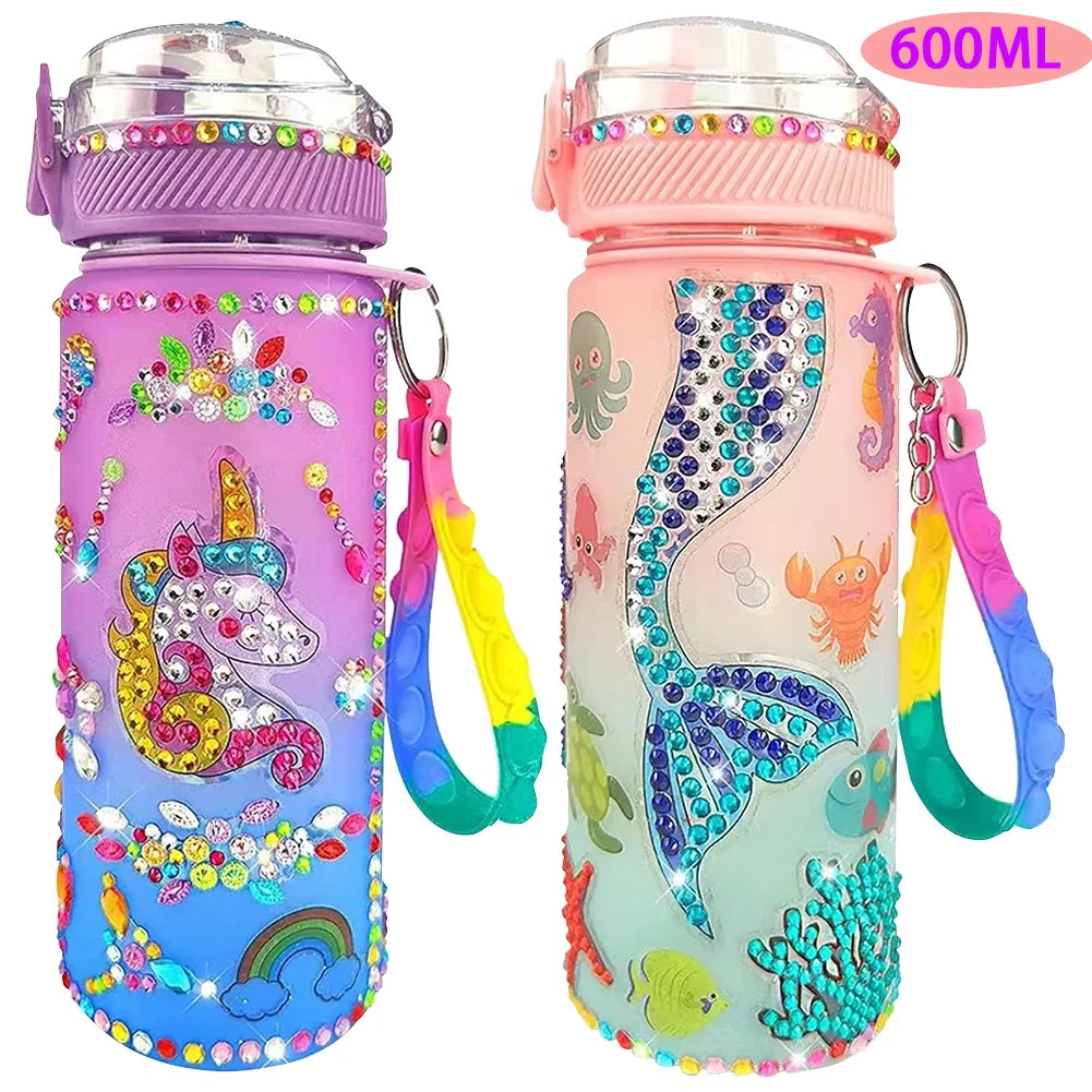 Kids Unicorn Water Bottle DIY
