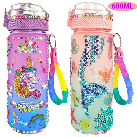 Kids Unicorn Water Bottle DIY