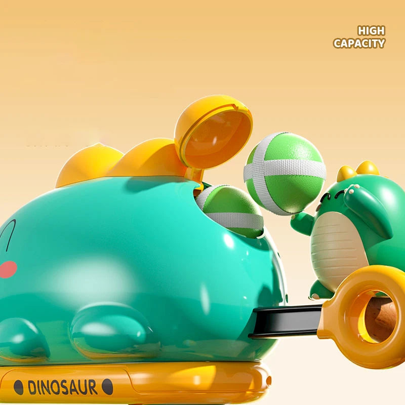 Dinosaur Sticky Ball Gun Throw Ball Dartboard