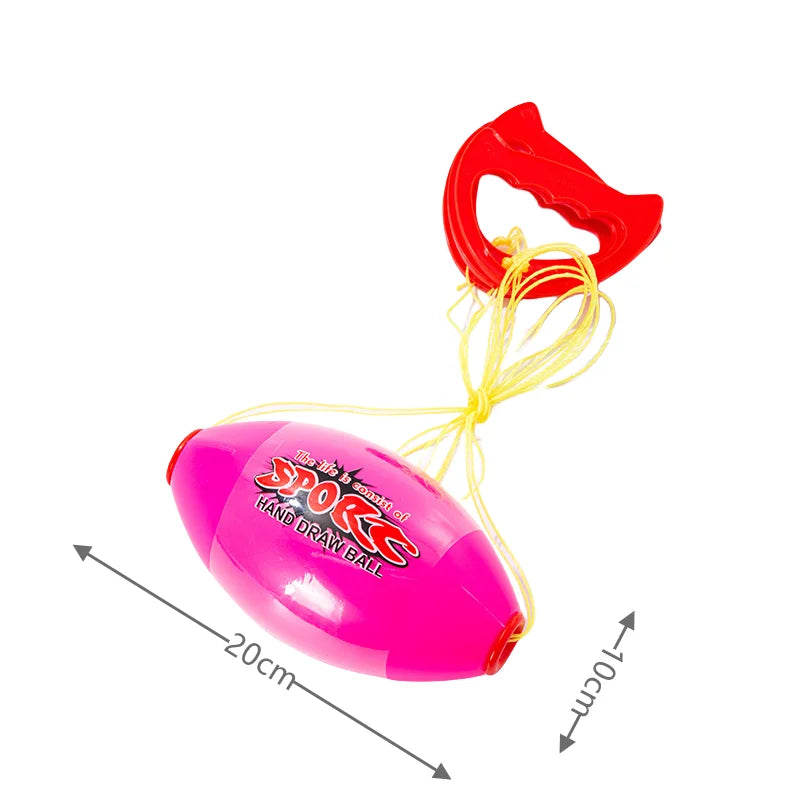 Hand pulled ball outdoor games children's toys