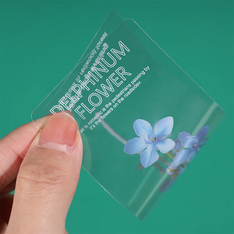 Flowers themed bookmarks