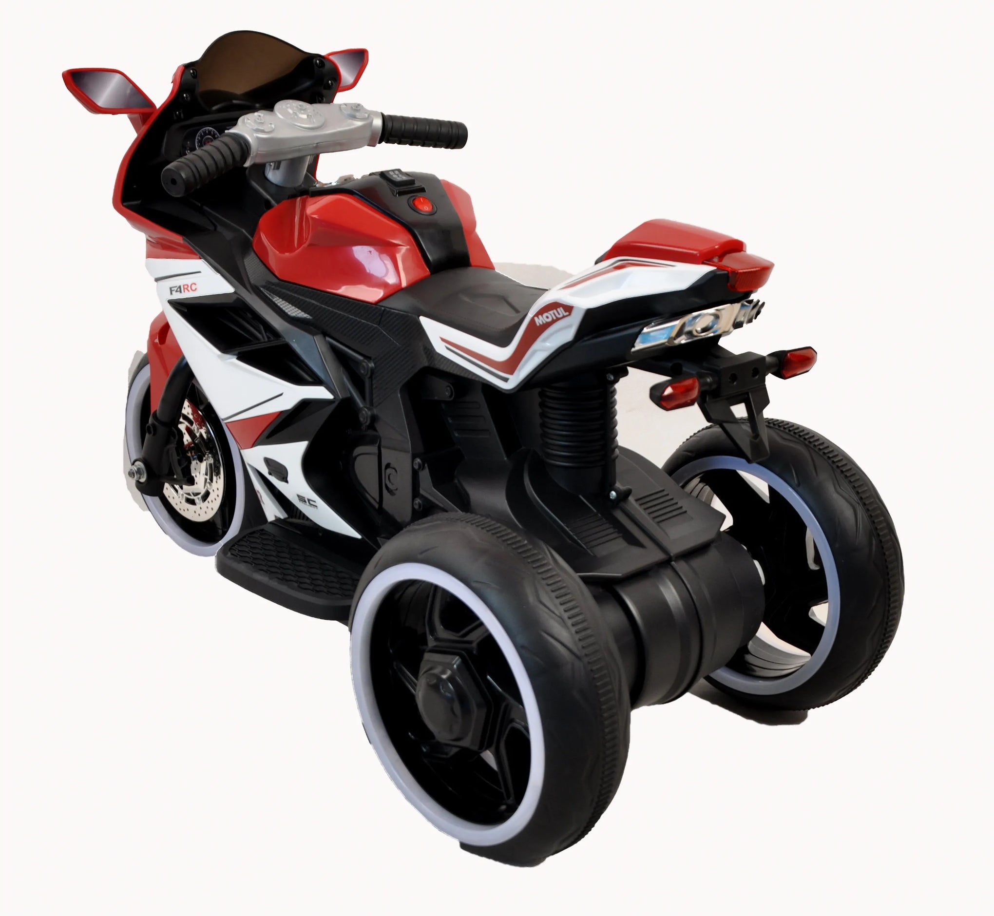 Plastic Red 6V Kids Electric motorcycle