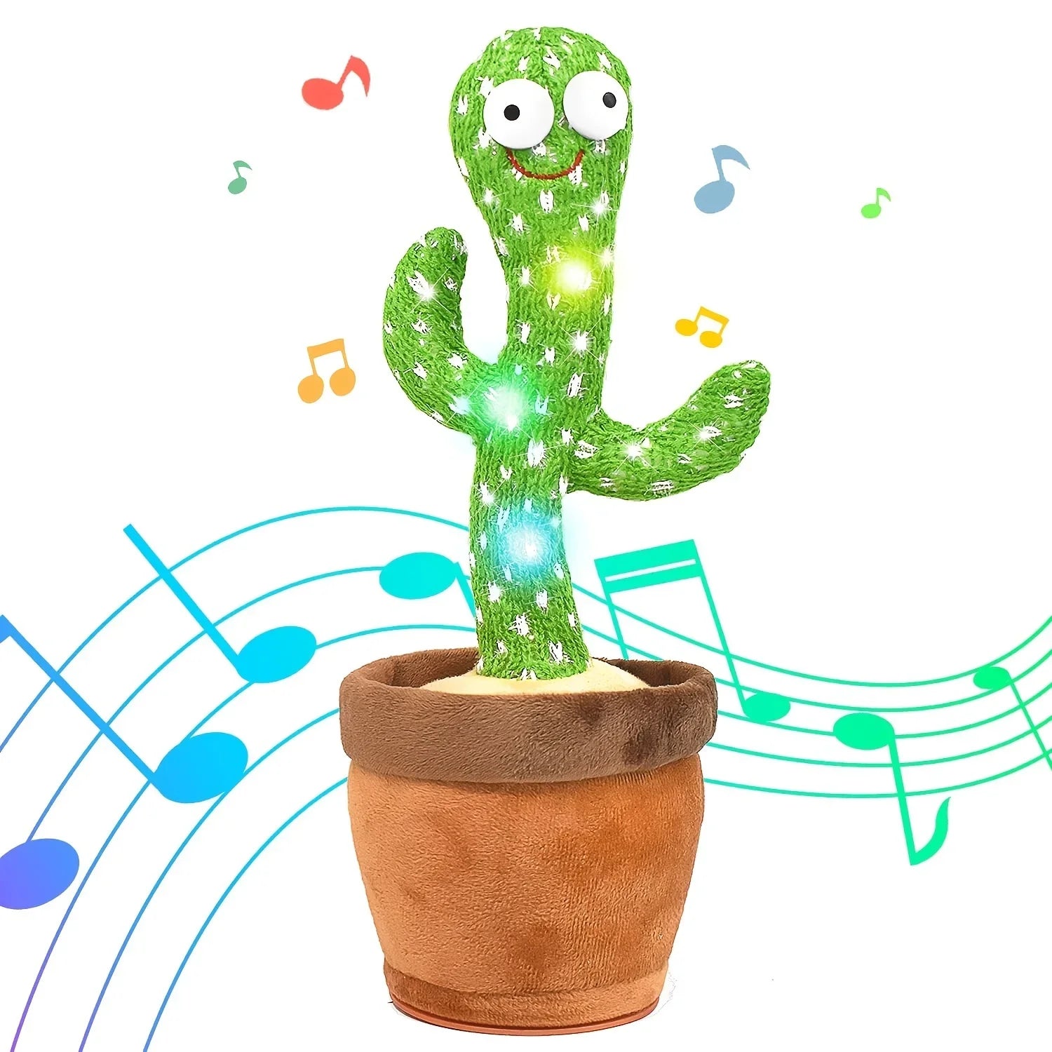 Rechargeable Dancer Cactus Glowing Dancing Electronic