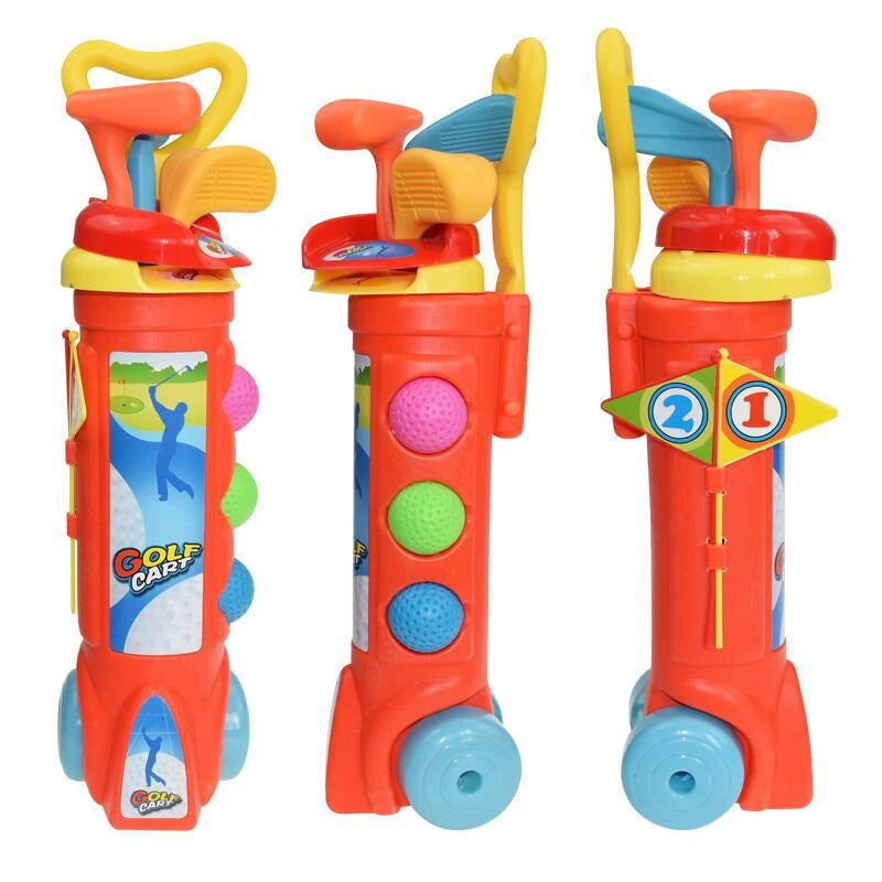 Retractable Toy Golf Clubs Interactive Toys
